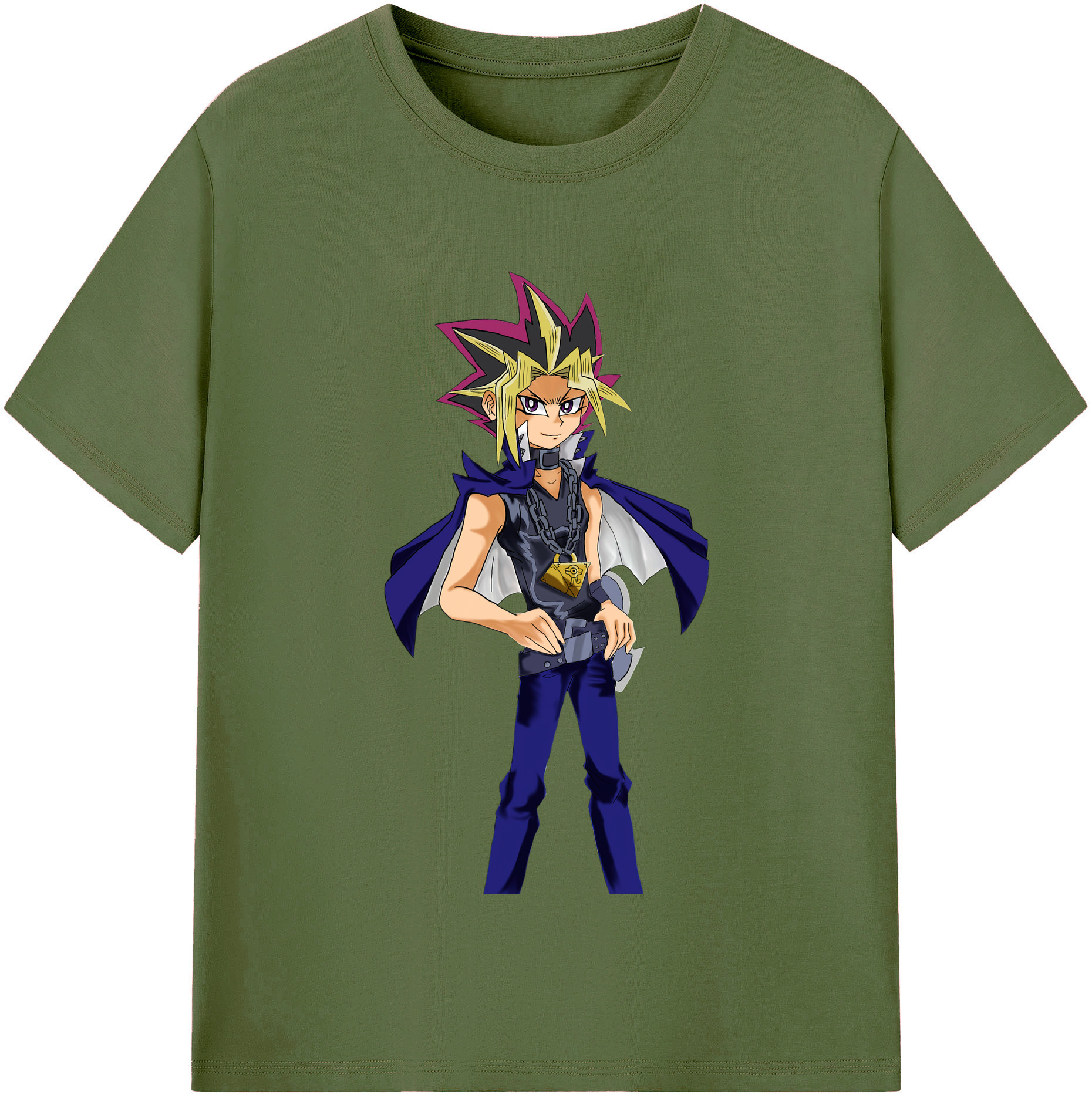 （画像用） 遊☆戯☆王 Yu-Gi-Oh! 綿100％半袖Tシャツ（フロントプリント）